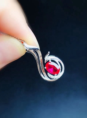 新S925纯银吊坠银空托尺寸5*7mm时尚轻奢气质百搭流行抖音DIY配件