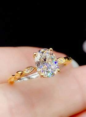 s925双色尺寸可来镶嵌戒指空托