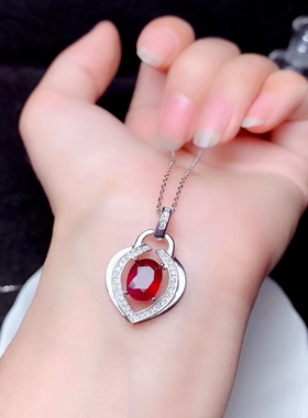 新款银椭圆吊坠空托S925银托尺寸