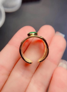 女纯银戒指空托流行网红