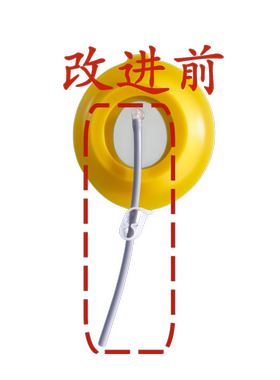 丰歌儿童胸部吸盘密封小管子