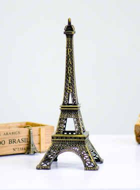 巴黎埃菲尔铁塔欧式风电视柜模型