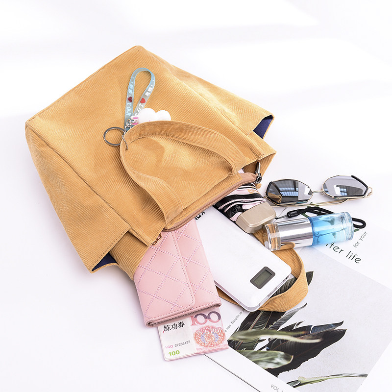 帆布2020新款手拎袋布包妈咪手提包 小叮当包包店女士包袋