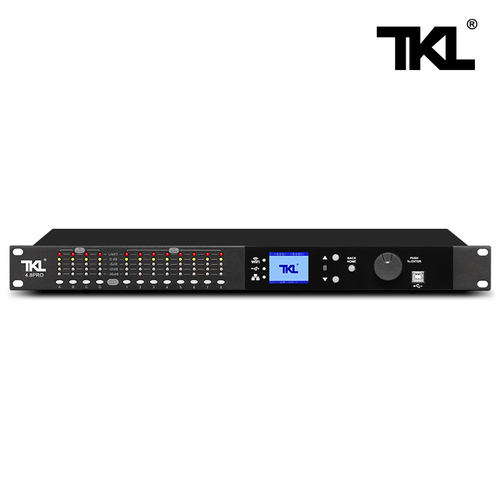 TKL数字音频处理器专业4进8出酒吧舞台音箱线阵音响四进八出分频 - 图0