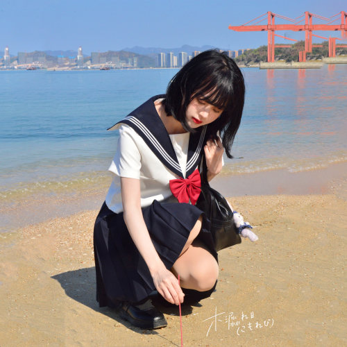 猫屿jk制服白三本日系学院风套装海军风春秋夏服正统基础款水手服 - 图2