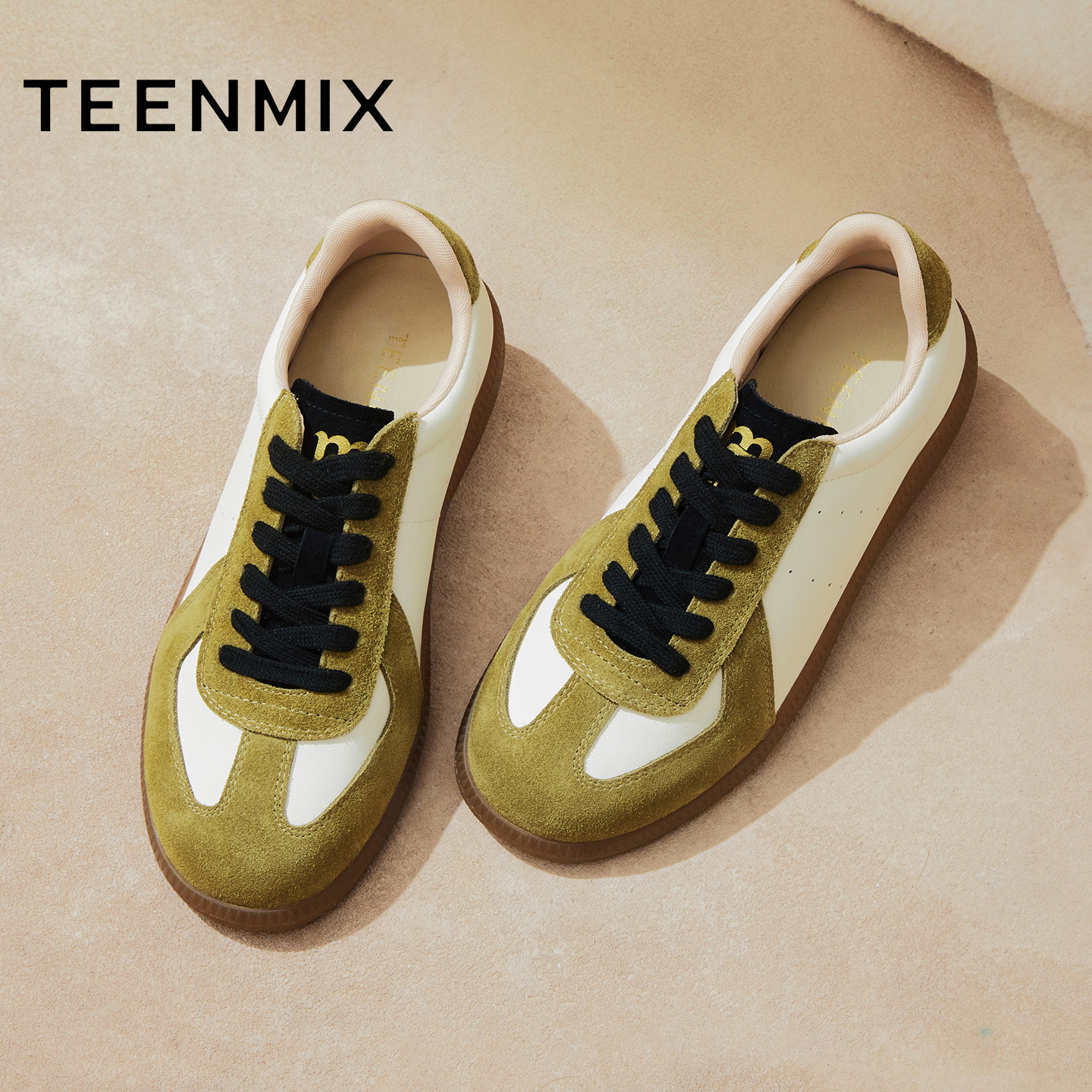 天美意复古薄底阿甘德训鞋运动板鞋女休闲鞋2025秋季新款KG141DM5,淘宝优惠券,粉丝福利购,淘宝优惠卷