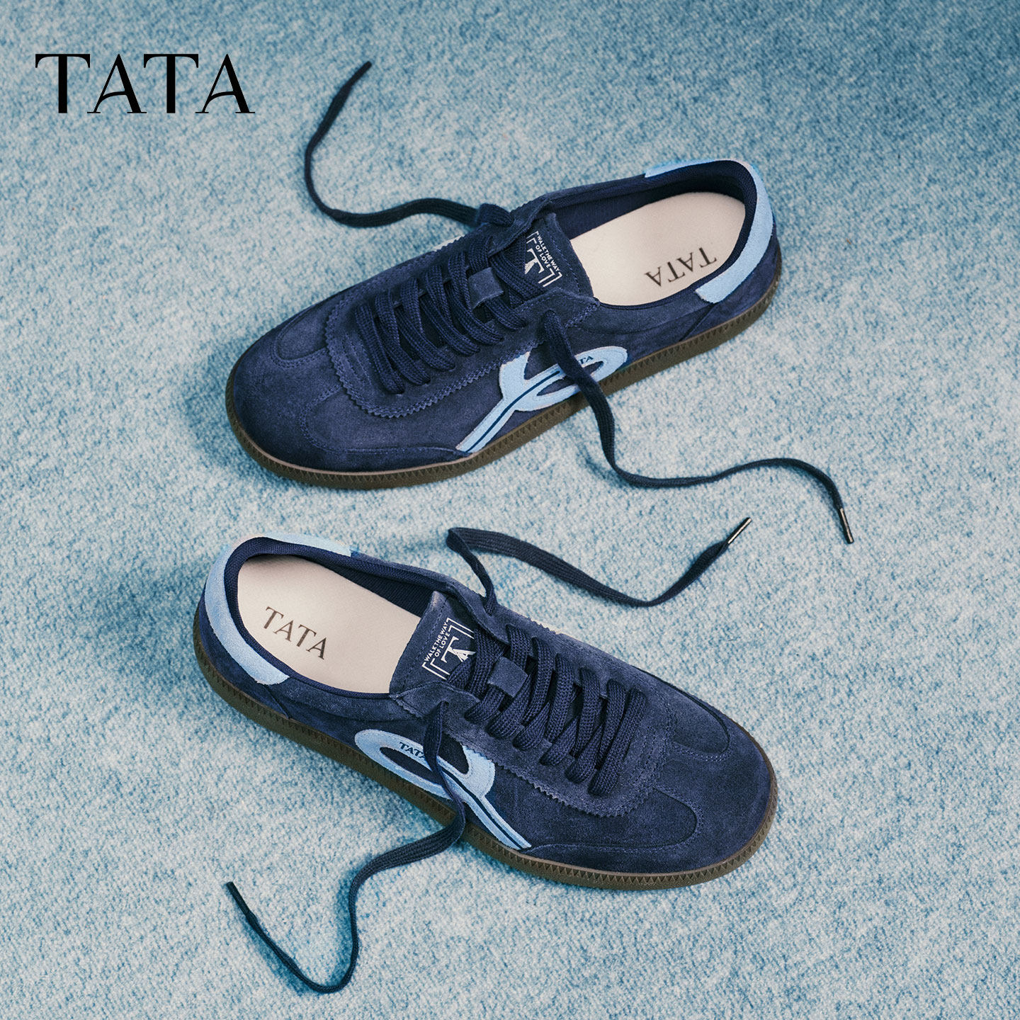 TATA他她男鞋2026春季德训鞋商场同款舒适百搭休闲鞋新款VRY01AM6,淘宝优惠券,粉丝福利购,淘宝优惠卷