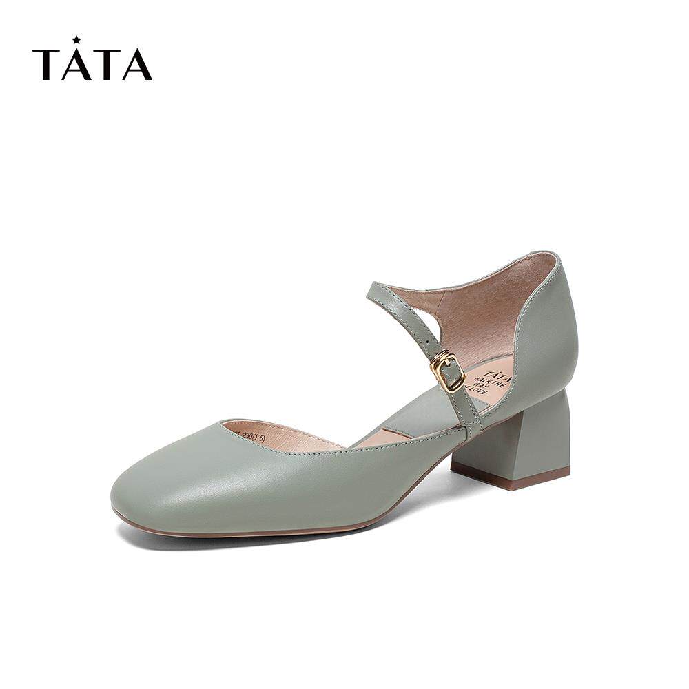 tata /他她2020春专柜同款新女凉鞋 他她Tata时装凉鞋