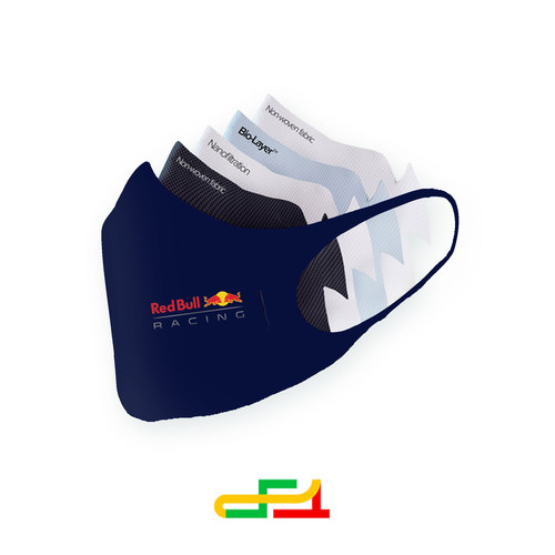 redbull红牛车队口罩 2024F1赛车服模型丑潘红牛max同款现货秒发 - 图1