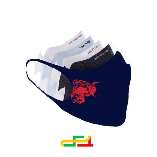 redbull红牛车队口罩 2024F1赛车服模型丑潘红牛max同款现货秒发 - 图2