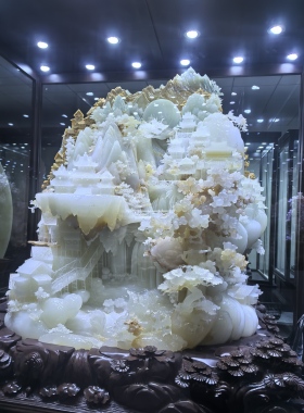 玉石摆件同学聚会送老师电视柜玄关装饰品博古架乔迁礼品