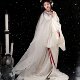 White ancient Hanfu Warring States period original