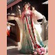 Spring dyed Hanfu, made in Tang Dynasty, restored with double lapel and chest length, spring and summer