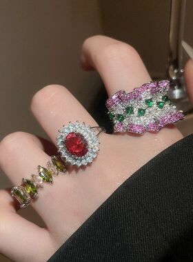 锆石日常宫廷风法式高级感轻奢