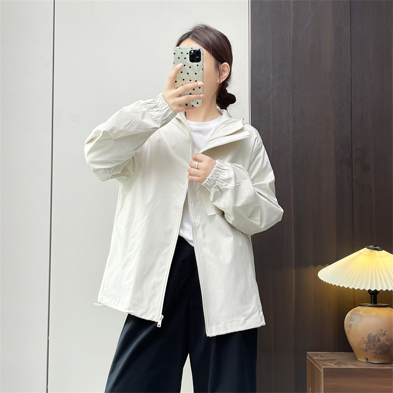 惠衣阁秋季女长袖连帽外套冲锋衣外套韩版宽松休闲短款风衣夹克,淘宝优惠券,粉丝福利购,淘宝优惠卷