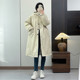 Huiyige Winter Women's Hooded Jacket Down Jacket Mid-Length Down Jacket Style Korean Loose Casual Warm Over the Knee Down Jacket
