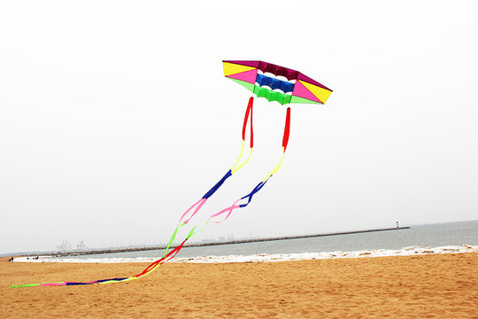 New Weifang radar three-dimensional long tail kite