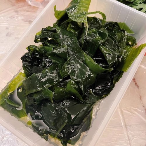 大连产新鲜速冻裙带菜不用泡发开袋3秒涮锅火锅麻辣烫做汤海带 - 图1