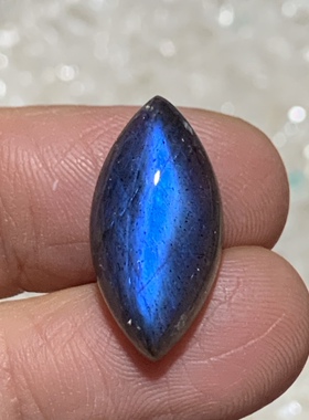 拉长石吊坠马眼20*10戒指耳环项链首饰饰品手工DIY手链情侣礼物流