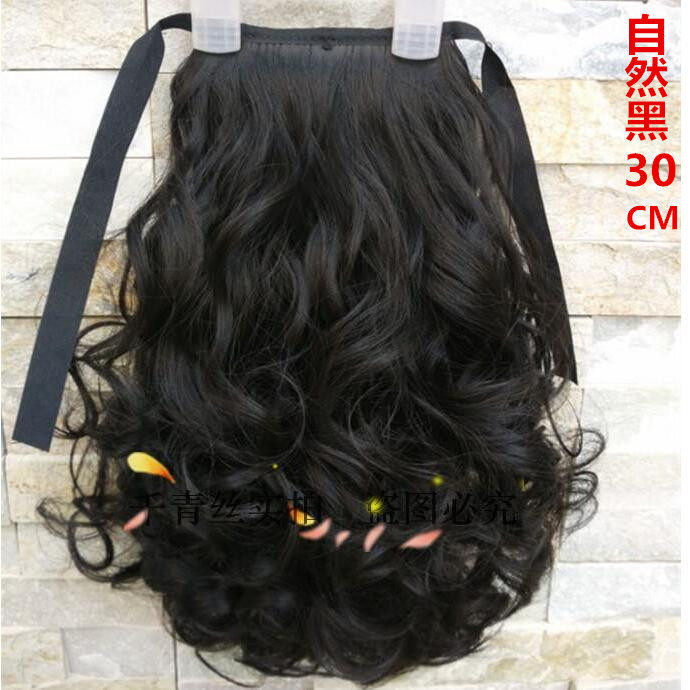假发马尾卷发短款抓夹式 假发女短卷马尾 假发大波浪假马尾抓夹式,淘宝优惠券,粉丝福利购,淘宝优惠卷