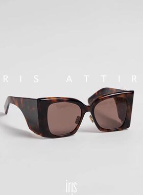 金属标大框板材镜腿简约遮阳太阳