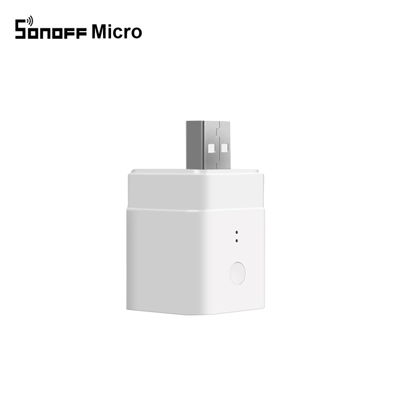 SONOFF Micro 5V Mini USB Wifi智能转接头远程控制智能家庭开关-图3