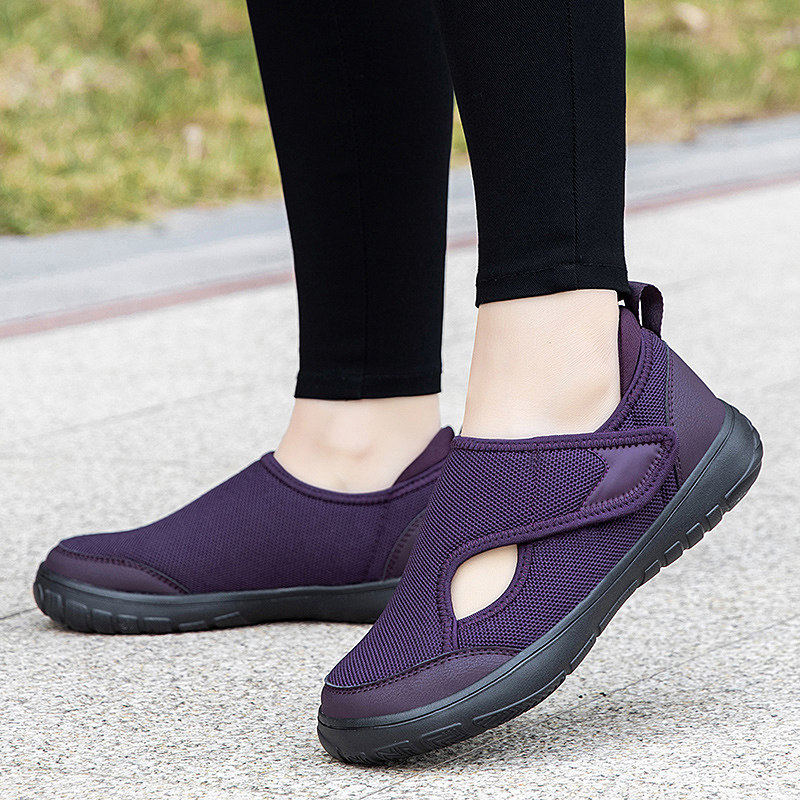 加宽宽栓妈妈鞋康复鞋舒适糖足鞋健步鞋老人鞋运动老妈鞋豹纹女鞋,淘宝优惠券,粉丝福利购,淘宝优惠卷