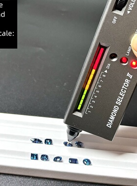 进口莫桑水滴钻梨形钻深海蓝色DIY配石八箭八心裸石戒指项链主石