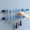 Wall strong magnetic strip hardware tool storage rack
