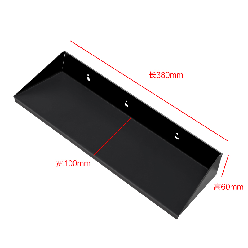 方孔洞洞板挂钩五金工具架配件洞洞板黑色挂钩工具收纳置物架挂钩 - 图3