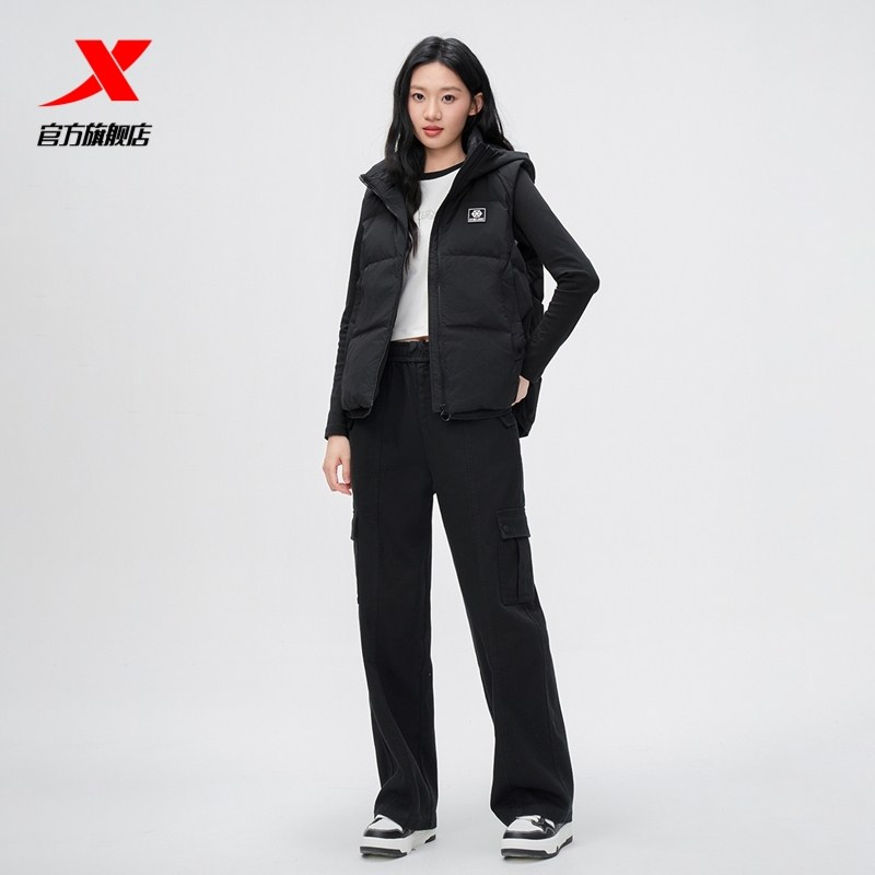 特步羽绒马甲女2025年冬季新款运动上衣保暖防风外套975428260188,淘宝优惠券,粉丝福利购,淘宝优惠卷