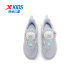 Xtep shoes for young children comfortable soft sole shoes for children breathable sports shoes for girls rotating button wear-resistant running shoes