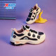Xtep Children's Shoes Autumn and Winter New Girls' Casual Shoes Medium and Large Children's Swivel Buckle Sports Shoes Children's Soft-soled Anti-Slip Shoes