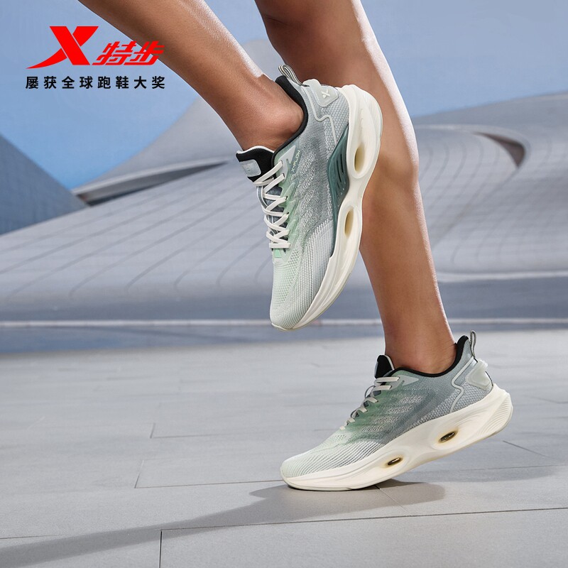 特步氢风6丨跑鞋男鞋秋冬专业跑步鞋软底鞋子减震轻便运动鞋男款