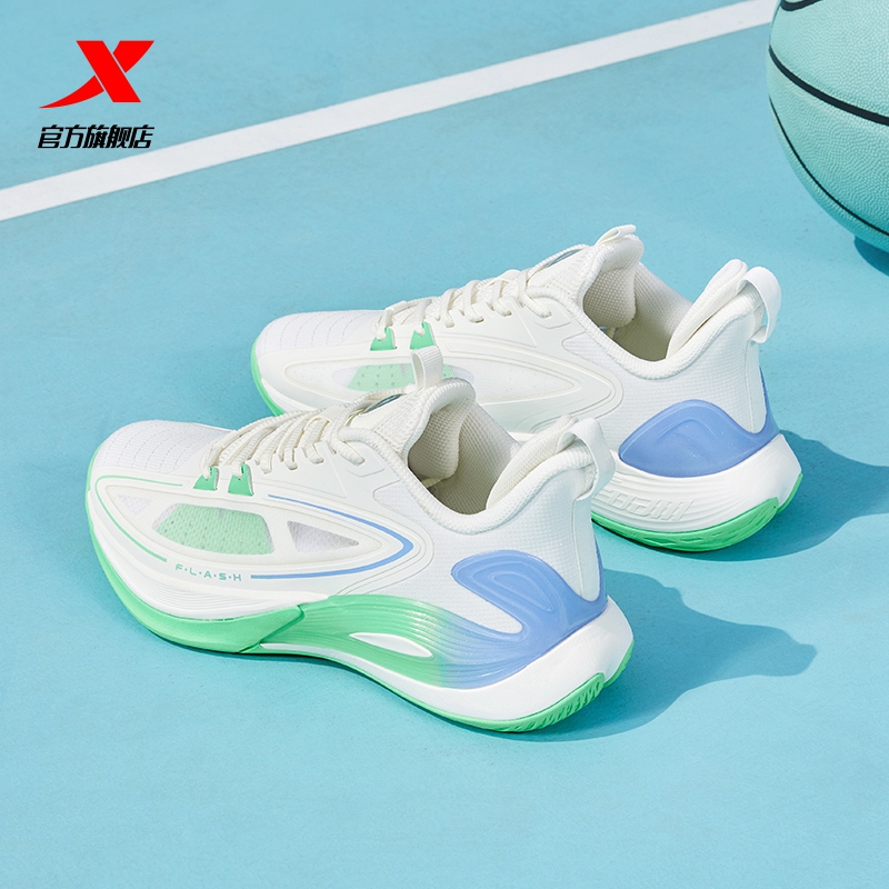 轻羽3代-v3丨特步篮球鞋2023男鞋 特步篮球鞋