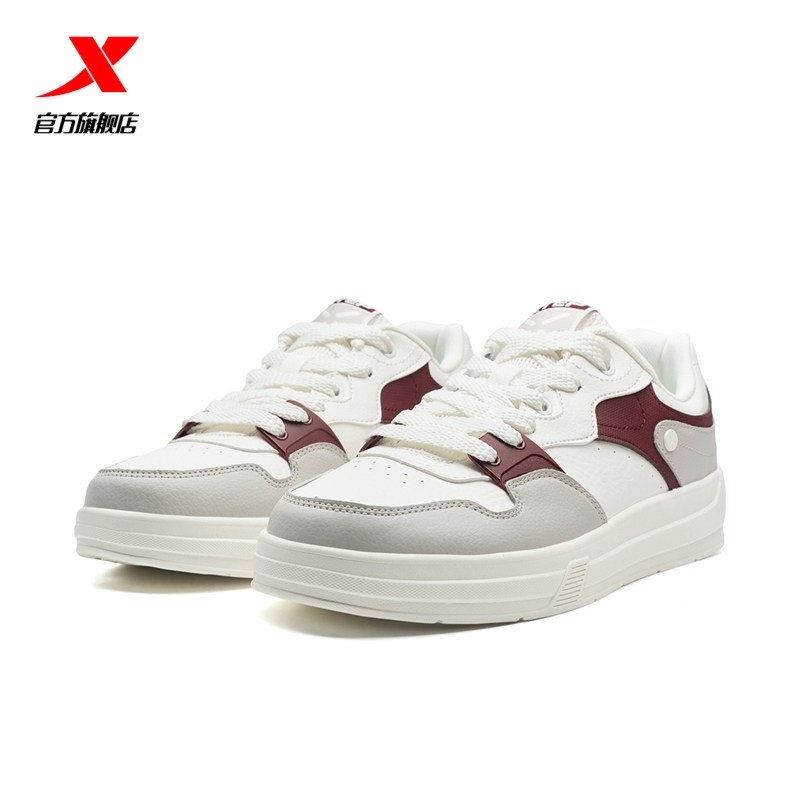 特步飞云板鞋|板鞋2025冬季新款潮流舒适百搭休闲鞋男运动鞋,淘宝优惠券,粉丝福利购,淘宝优惠卷