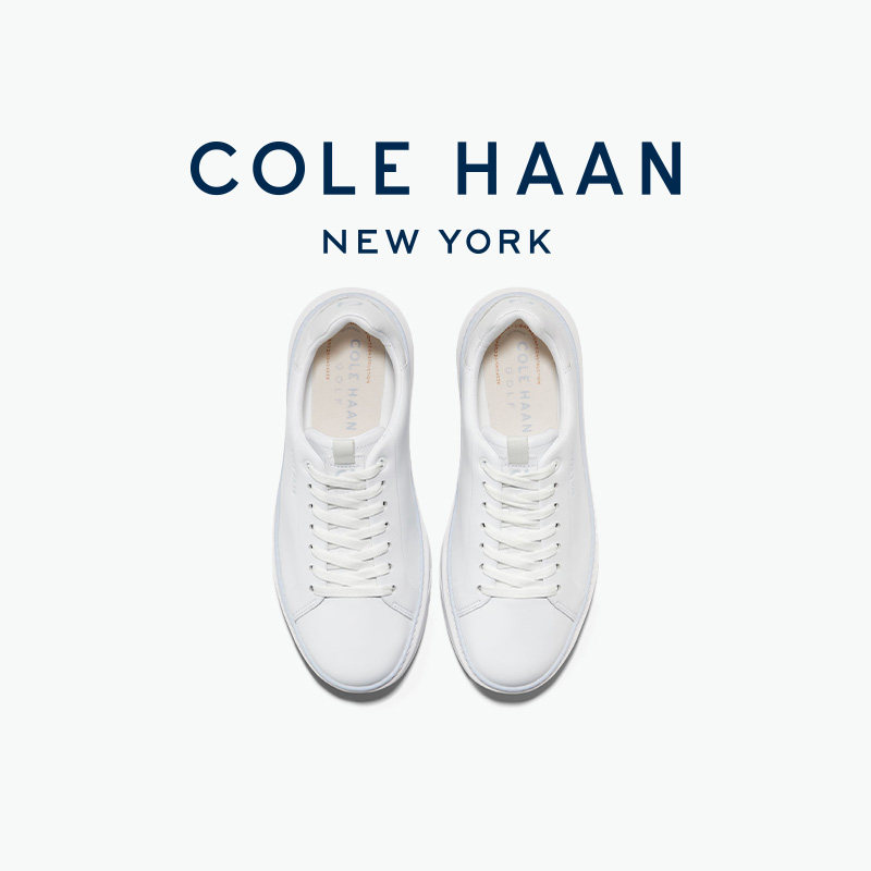 Cole Haan/歌涵 女士高尔夫鞋 春季休闲鞋小白鞋板鞋女W29610,淘宝优惠券,粉丝福利购,淘宝优惠卷