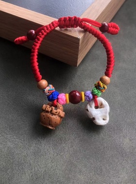 原色猪惊骨孕妇儿童手脚链