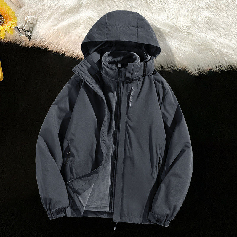 冲锋衣男加绒加厚棉袄秋冬季防风防水棉衣冬装外套防寒保暖棉服男,淘宝优惠券,粉丝福利购,淘宝优惠卷