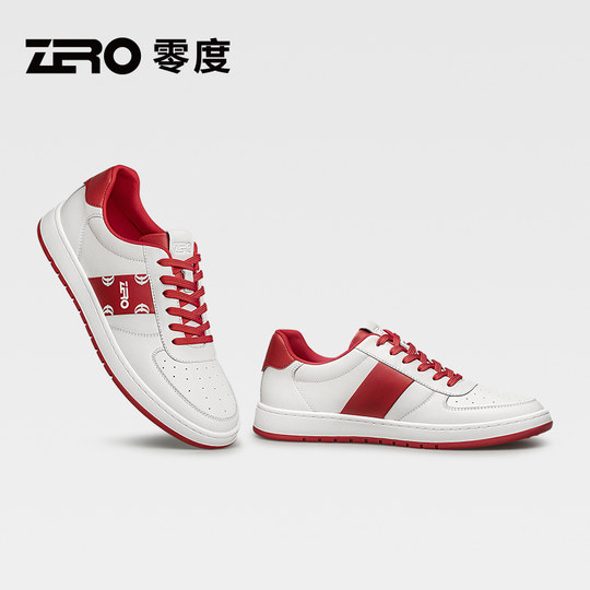 【舒适软面】ZRO零度男鞋25秋冬新款潮流板鞋男款舒适真皮休闲鞋