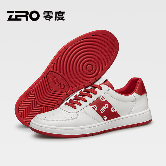 【舒适软面】ZRO零度男鞋25秋冬新款潮流板鞋男款舒适真皮休闲鞋