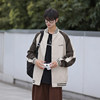New large size stand collar jacket for men in spring and autumn