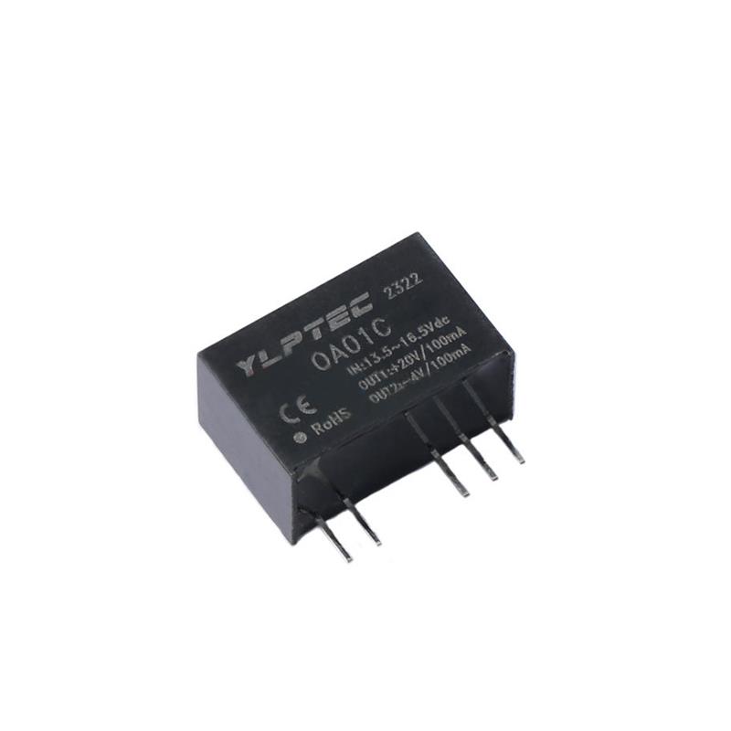 QA01C直k插SIP-5输入电压13.5V~16.5V输出-4V 100mA电源模块-图3