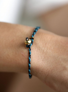 黄铜扣环长度可调手环脚环