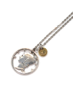 日本墨丘利10手工吊坠项链