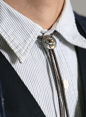 美式复古bolotie小丑波洛领带