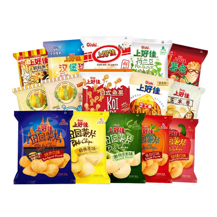 【39元任选10件】上好佳旗舰店单包膨化零食小吃休闲食品囤货零食