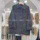 Mid-length large size loose woolen coat Korean style