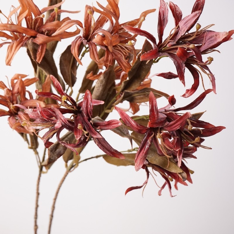 仿真花单枝紫荆花清新家居装饰餐桌花艺禅意插花摆件假花摄影,淘宝优惠券,粉丝福利购,淘宝优惠卷