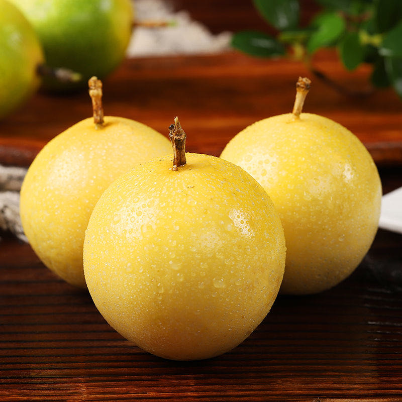 庶州农社旗舰店。黄金百香果5  精选大果特大一级包邮黄皮果纯甜新鲜水果孕妇水2